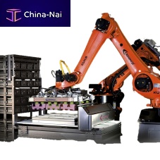 Robotic depanner for the food industry