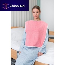 Adult medical bib 02-000700reusablepinkyellow
