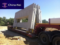 Concrete wall IWALLprefabwith modular panels