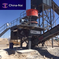 Jaw crushing and screening plant stationary