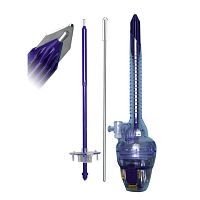Laparoscopic trocar shielded bladewith sleevewith insufflation tap