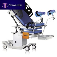 Mechanical delivery chair BN 93electricon casterswith footrest