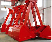 Bunching grab electro-hydraulic