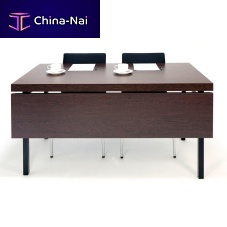 Free-standing desk FLAXcontemporaryHPLstraight