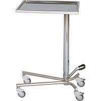 Stainless steel instrument table H28