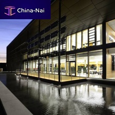 Aluminum window TAIRMOglasslouvretriple-glazed