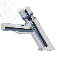 Washbasin single tap 8250countertopself-closingchrome-plated brass