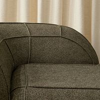Upholstery fabric HTRE for curtainplainwool