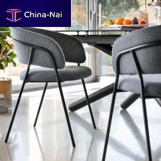 Contemporary chair BALIAoutdoorfabricsynthetic leather