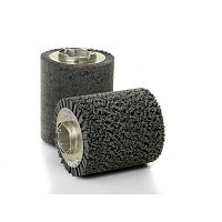 Airport runway sweeper brush