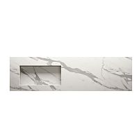 Integrated washbasin LEONARDOHPLwith counterwithout hole