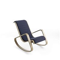 Contemporary armchair DONDOLOfabricleathersolid wood