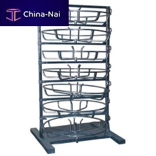 Storage cart OBS007galvanised steelshelfreel holder