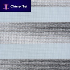 Upholstery fabric BILBAOstripedpolyestergray
