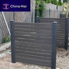 Louvered screening galvanised steelsheet steelpowder-coated steel