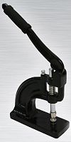 Eyeleting machine with 1 head bench-top