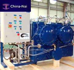Ship separator OWSoil/waterhorizontal