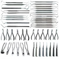 Orthodontic dental scaler TI-03-1005complete setchiselcurette