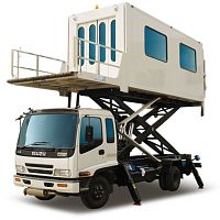 Self-propelled ambulift WGCD54for people with reduced mobilityfor airport