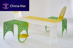 Contemporary chaise longue THINsteeldouble