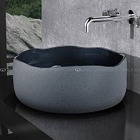 Countertop washbasin MODE CLASSICceramichandmadewithout hole