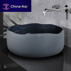 Countertop washbasin MODE CLASSICceramichandmadewithout hole