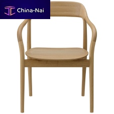 Contemporary chair TAKOindoorleatheroak