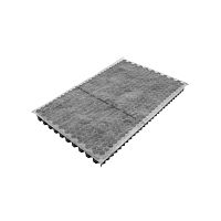 Polypropylene rainwater retention mat BERA WaterFix EPDpanelfor flat roof