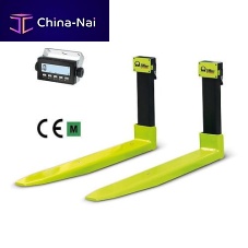 Scale pallet fork robust