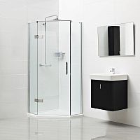 Swing shower screen DECEM: NEOcorner