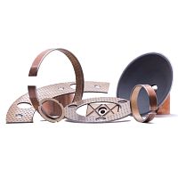 Composite plain bearing deva.bm®linearflatself-lubricating