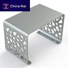 Contemporary stool BA MT 7 Bsheet metalsheet metal basedouble