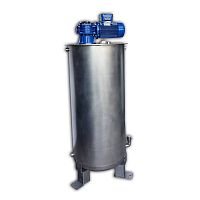 Tank with mixer ASS-TK1403-MEaccumulationstainless steelcylindrical