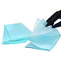 Single-use medical bib HAGSHF_58adultgreen