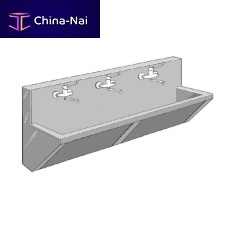 3-station surgical sink UC-3.MB seriesstainless steel