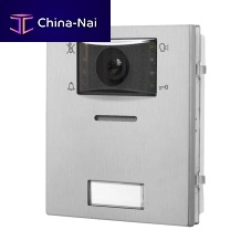 Matte finished stainless steel video door intercom 4533X-0mirror finished stainless steelwhitebuilt-in