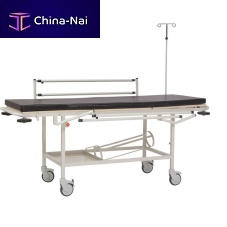 Transport stretcher trolley PS-STR01manualwith adjustable backrest2 sections
