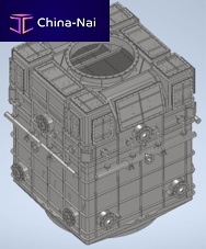 Wet electrostatic precipitator for ships
