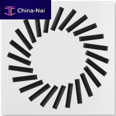 Circular air diffuser VDW squareceilinginduction
