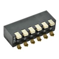 Piano type switch KAC seriesDIPmultipolefor harsh environments