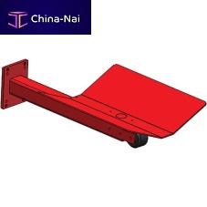 Stacker coil lifting boom