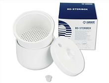 Dental instrument sterilization container BD-Steriboxnon-perforatedplasticautoclavable