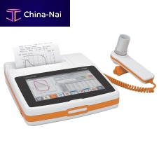 Computer-based spirometer SPIROLAB®tabletopfor lung exercisewith touchscreen