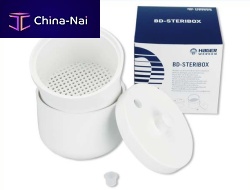 Dental instrument sterilization container BD-Steriboxnon-perforatedplasticautoclavable