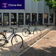 Floor-mounted bike rack BICILLOstainless steelconcretecommercial