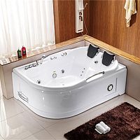 Above-ground hot tub A024corneroval2-person