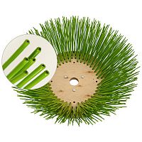 Circular sweeper brush Whisperfor airport runwayplastic