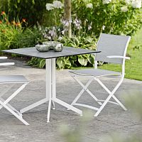 Contemporary chair CAMILLOgardenTextilene®aluminum base