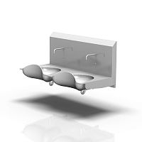 2-station surgical sink 2-095-2stainless steel