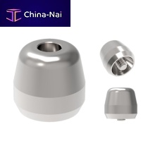 Titanium healing abutment Sub. Lock internal hexagonconicalanatomical